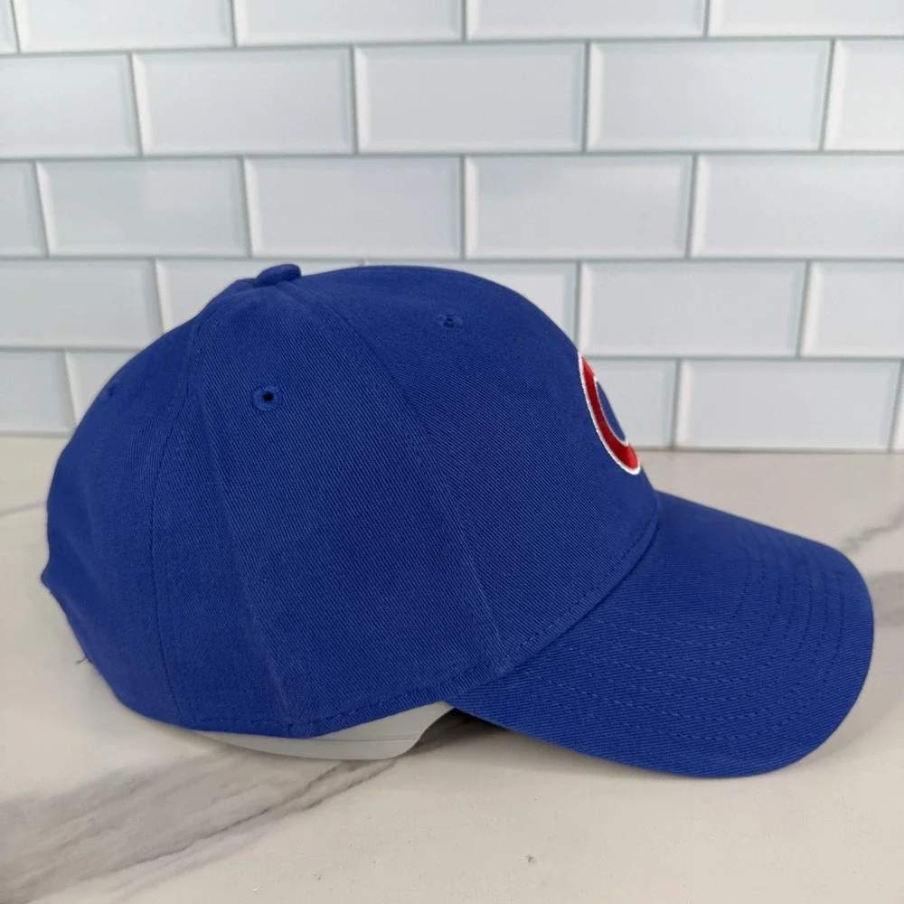 Chicago Cubs‎ Hat Cap Strap Back Youth Boys One Size Blue MLB Baseball 47 NWOT